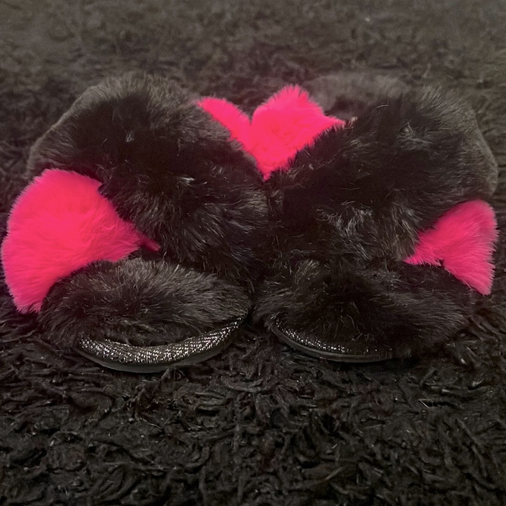 Faux Fur Slippers